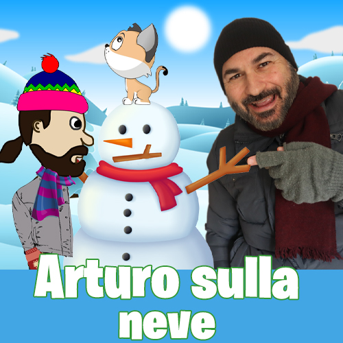 Arturo sulla neve
