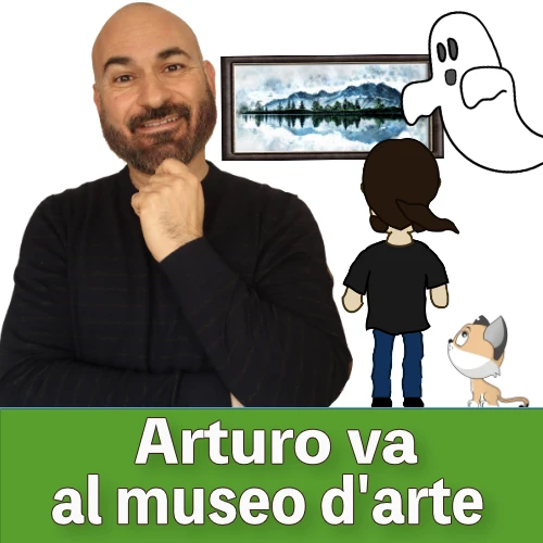 Arturo va al museo d'arte